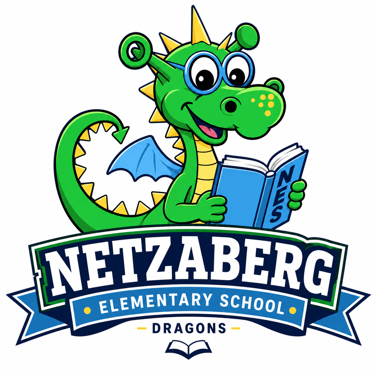 Netzaberg Elementary Dragons official crest